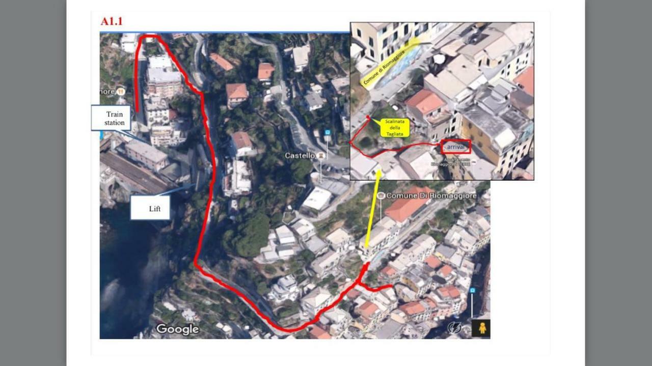 Appartamento Chic Riomaggiore 5 Terre Экстерьер фото